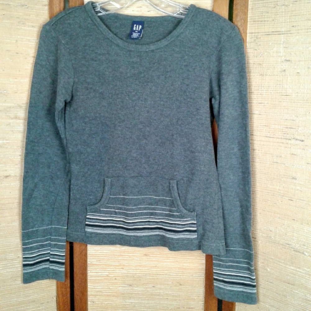 Vintage Gap top gray xs